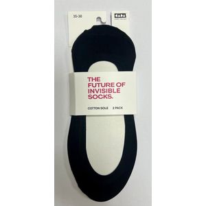 Cada Invisible Lasercut 2-pack C004-9999 Black-35-38