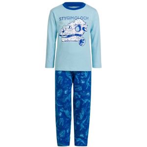 Jurassic World Dino Pyjama - Maat 104/110 Blauw