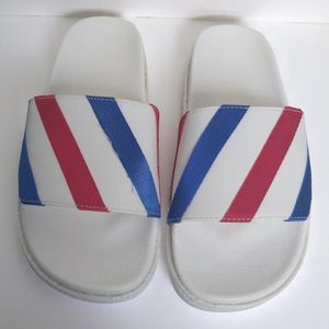 Heren slippers rood wit blauw 36