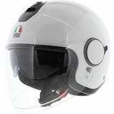 AGV - Eteres - Jethelm - Glans Wit - High Resistant Thermoplastic