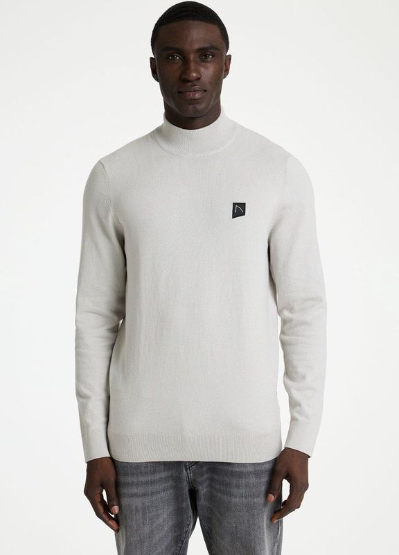 CHASIN' - Ard Mock - Trui - Wit - Regular Fit