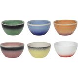 Studio Tavola - Fire - Soepkommen - Ø 14 cm - Set van 6 Stuks