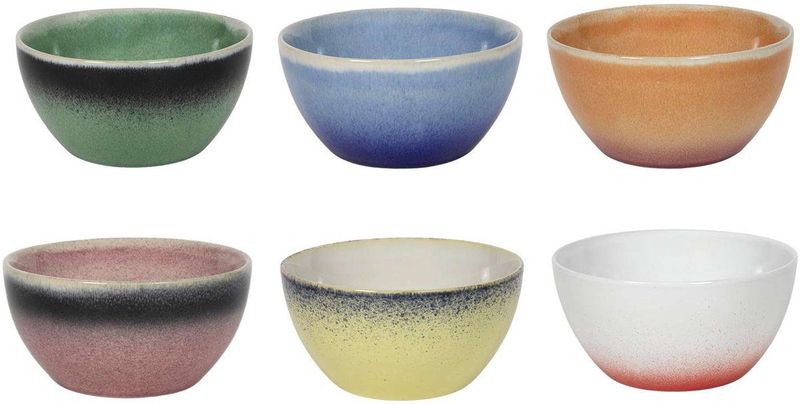 Studio Tavola - Fire - Soepkommen - Ø 14 cm - Set van 6 Stuks