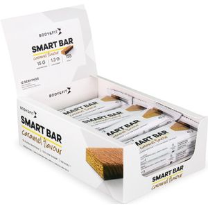 Body & Fit Smart Bars Proteine Repen - Protein Bar Caramel - 12 eiwitrepen (12 x 45 gram)