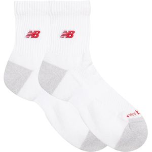 New Balance ACTIVE QUARTER SOCK 3 PACK Unisex Sportsokken - WHITE