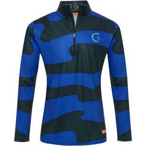 Gareth & Lucas Skipully The One Hundred and Seven - Heren S - 100% Gerecycled Polyester - Midlayer Sportshirt - Wintersport