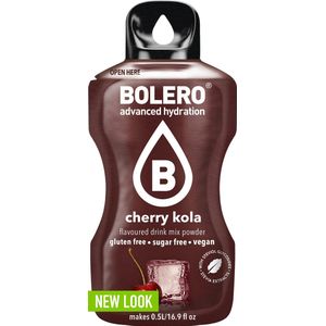 Bolero Siropen -  Kers Cola Cherry Cola 72 x 3g