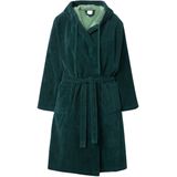 Ulla Popken - Peignoir de Bain - Groen Nacht - Grote Maten