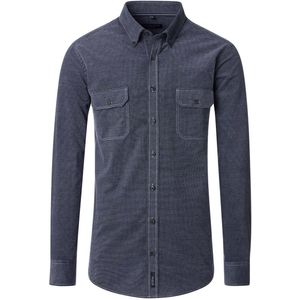 casual overhemd Casa Moda Casual Fit donkerblauw