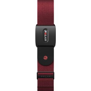 POLAR VERITY SENSE OPTISCHE HARTSLAGMETER DONKER ROOD M-XXL