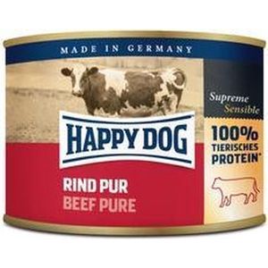 Happy Dog Rind Pur - rundvlees -  6 x 200g