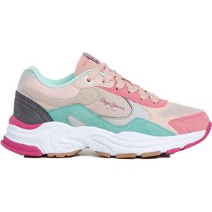 Pepe Jeans - PGS600001 - Veelkleurige Schoenen - Casual - Plat - Veters