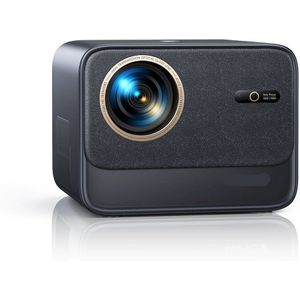 Beamer - Projector - Mini Projector - Auto Focus & Keystone - WIFI 6 & Bluetooth – Dolby Ondersteuning – Draagbare - Home Theater Beamer – EU Plug - Zwart - 4K - FHD 1080P - 30000 Lumen -
