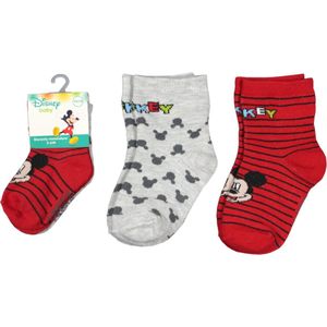 Mickey Mouse - baby sokken Mickey Mouse - 2 pack - maat 18/22