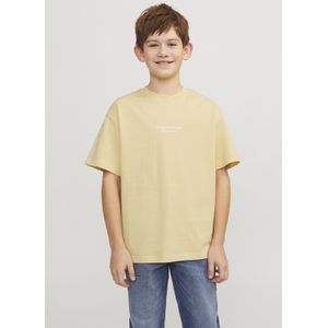 Jack & Jones Junior-T-shirt--Italian Straw-Maat 128