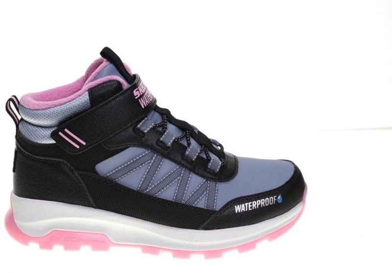 Skechers - Storm Blazer - Kinder Winterlaarzen - Zwart/Roze - 303493L