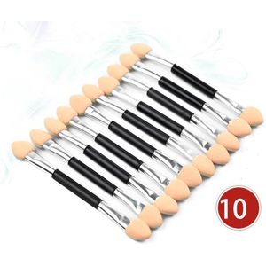New Age Devi - 10-delige set oogschaduwkwasten | Ideaal voor een vlekkeloze applicatie