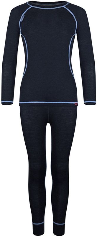 Trollkids - Merino Basislaag Set - Thermobroeken - Sneldrogend - Lange Mouwen en Broek