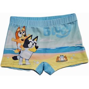 Bluey Zwemshort - Zwembroek met Bluey en Bingo. Maat 122/128 cm - 7/8 jaar.