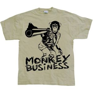 Hybris Monkey Business T-Shirt SH-1-15230-LFH1-10 Khaki-S