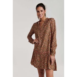 Shiwi TUVALU dress TROPICAL TIGER - strawberry pink - S