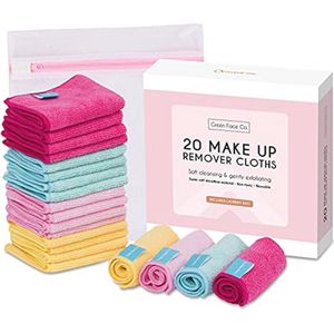 Microvezel Make-up Remover Doekjes - Herbruikbare Gezichtsdoekjes voor een Schone en Frisse Huid