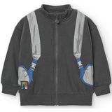 Boboli - Fleece Jas - Grijs - 7 Years - Jongens, Meisjes