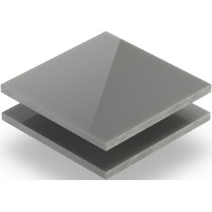 Plexiglas satijn cement glans/mat 4 mm - 100x50cm