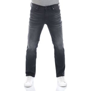 Mustang Heren Jeans Broeken Tramper regular/straight Fit Zwart Volwassenen Denim Jeansbroek