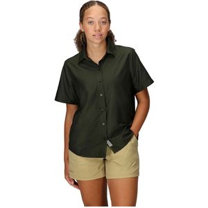 Marmot Airexchange Overhemd Met Korte Mouwen Groen S Vrouw