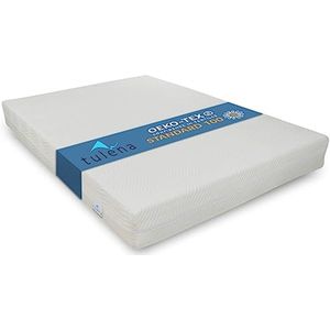 Hypoallergene Viscose Matrasovertrek met Rits - 90x200 cm - Ecru - Wasbaar en Öko-Tex Gecertificeerd