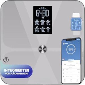 Equivera Doktersweegschaal - Personenweegschaal - Analoge weegschaal - Digitale weegschaal