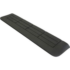 Drempelhulp Rubber 35x280x900 mm, 3 Zijdig Oprijdbaar - Oprijplaat Voor Rolstoel, Rollator En Scootmobiel - Rubberen Oprijhelling