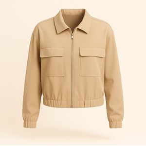 Ann Gissy Stretch Jasje – Crème – Comfort Fit – Maten S t/m XXL