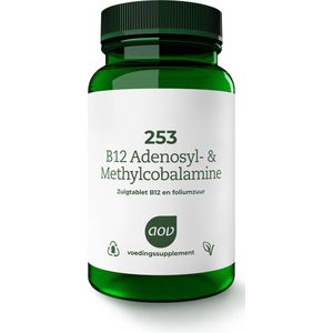 AOV 253 B12 Adenosyl- & Methylcobalamine Voedingssupplementen -  60 zuigtabletten