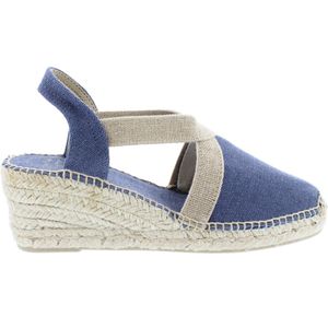 Toni Pons Terra Espadrilles denim Textiel - Dames - Maat 39