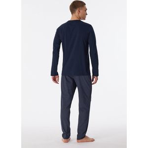 Schiesser Pyjama lange - Casual Essentials Heren Pyjamaset - Maat M