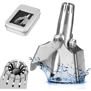 Azomor® Roestvrijstalen neushaartrimmer voor veilige en effectieve haarverwijdering