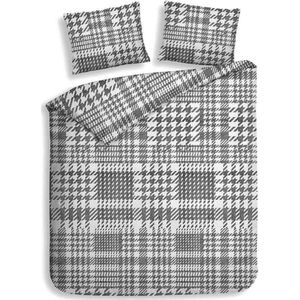 Heckett & Lane Rex - Dekbedovertrek - Tweepersoons - 200x200/220 cm - Black