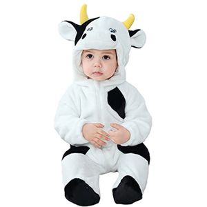 Hooded Cartoon Animal Baby Onesies - Comfortable Newborn Jumpsuit Loungewear