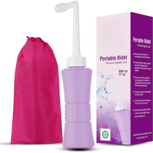 Solacis Draagbare bidet - Bidet - Vaginale douche - Mobiele bidet - Portable bidet - Draagbare bidets - Must have!