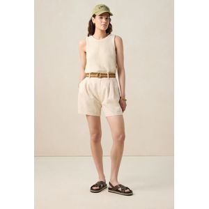 Sissy-Boy - Wit gebreid singlet