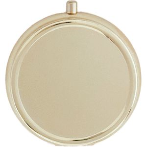 3BMT® Pillendoos 3 Vakken - Pillendoosje Metaal - Medicatie & Pillen Bewaarbox - Medicijndoos ook geschikt voor Slaappillen - Goud