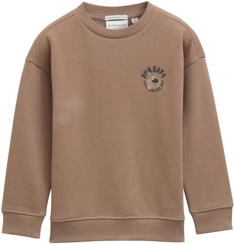 Tom Tailor - Oversized Sweatshirt - Met Print