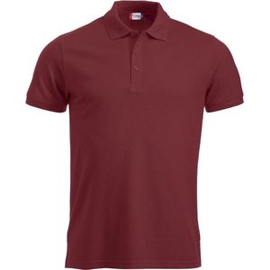 Manhattan heren polo bordeaux m