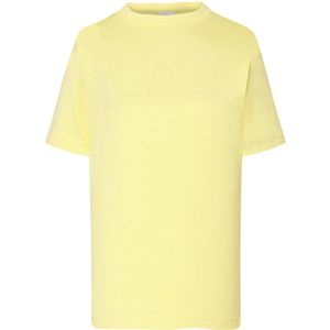 2 pack JHK TSRK150 T-shirt - Light Yellow - geel - katoen - Maat 9-11 jaar