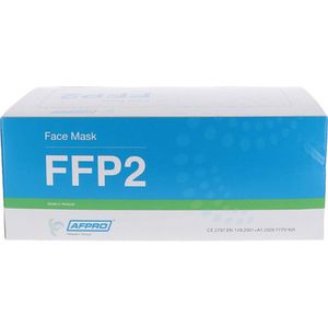 Afpro mondmasker FFP2 NR - Voordeelverpakking 11 x 25 stuks