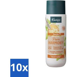 10 x Kneipp - Douchegel - Oranje lindebloesem - 200 ml - Douchegel - Natuurlijke Douchegel - Kalmerende Douchegel - Sinaasappelolie - Lindebloesem