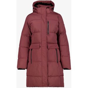 Kjelvik gewatteerde dames outdoor jas rood - Maat M