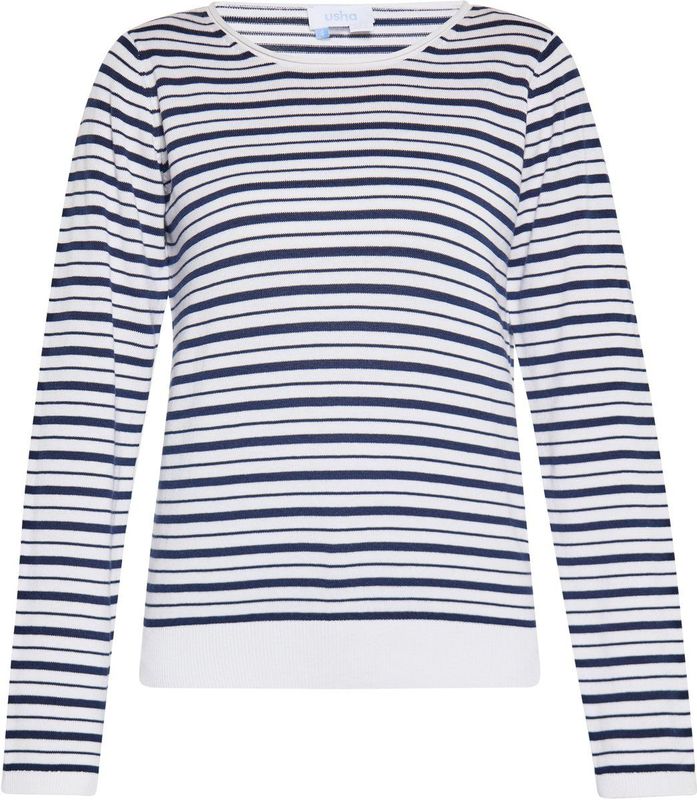 usha BLUE LABEL Trui  marine / wit